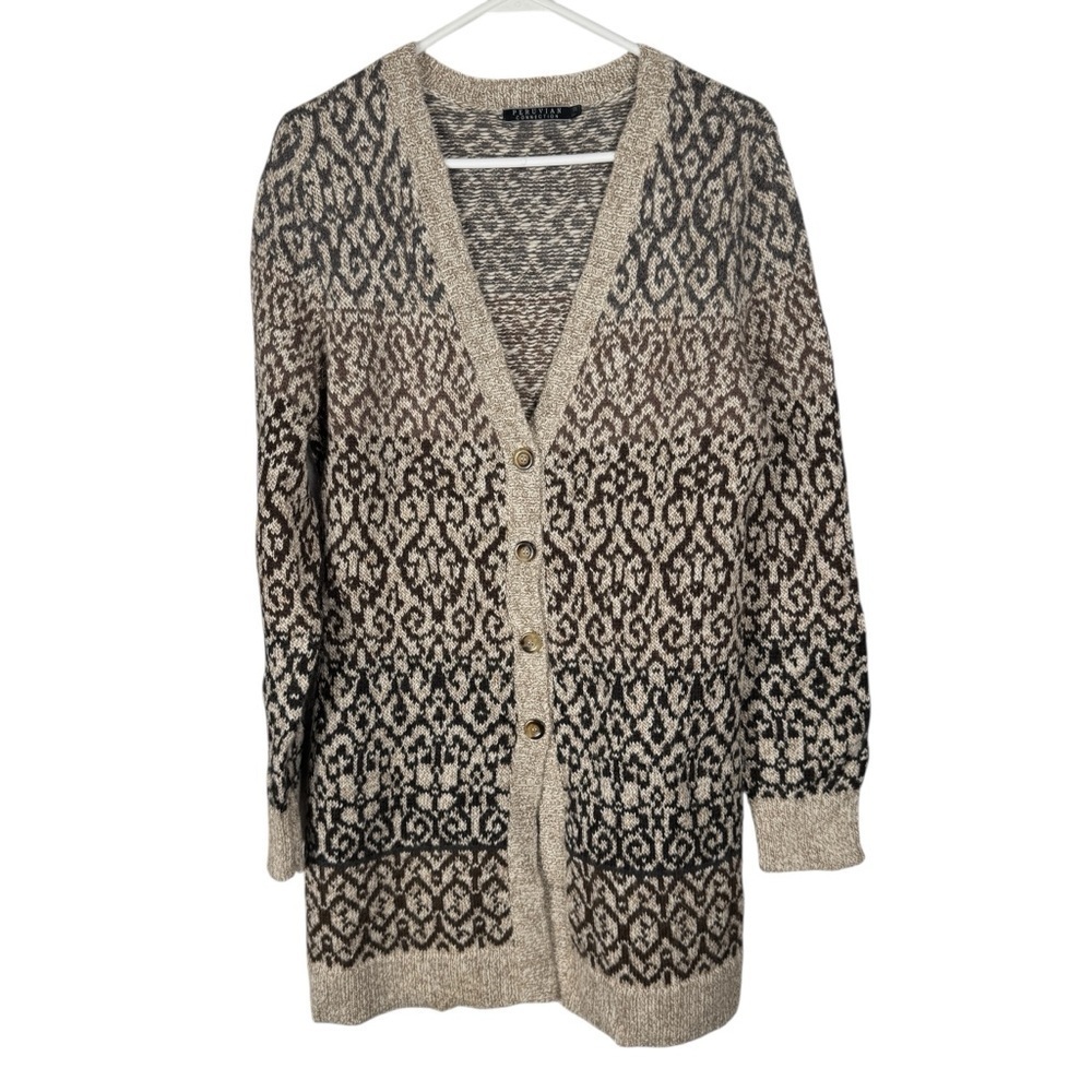 Peruvian Connection Alpaca Cardigan, Size M